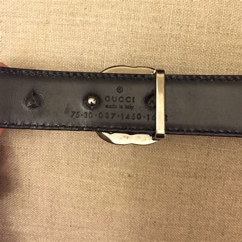 serienummer echte gucci riem|gucci belt serial number.